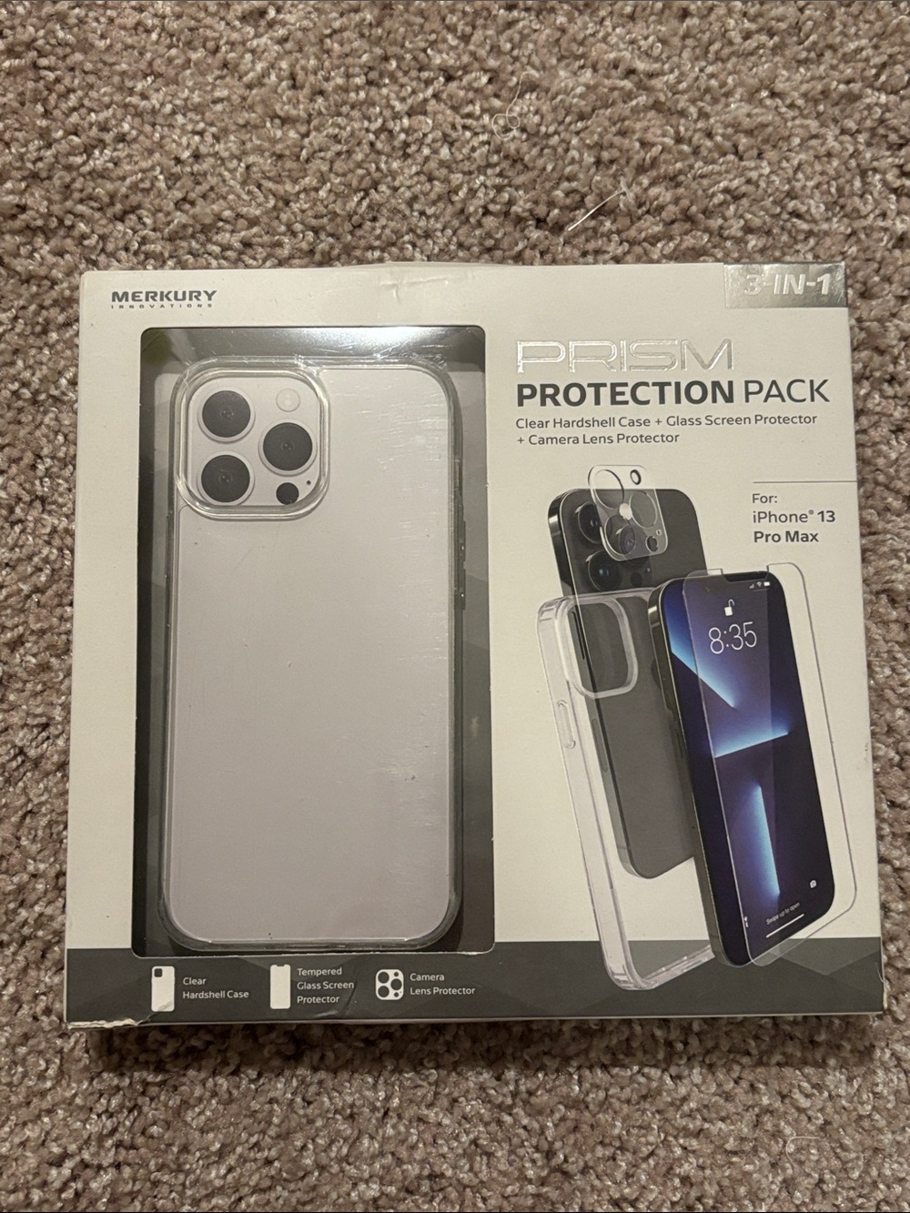 Prism Clear Protection Pack for iPhone 13 Pro Max - Clear